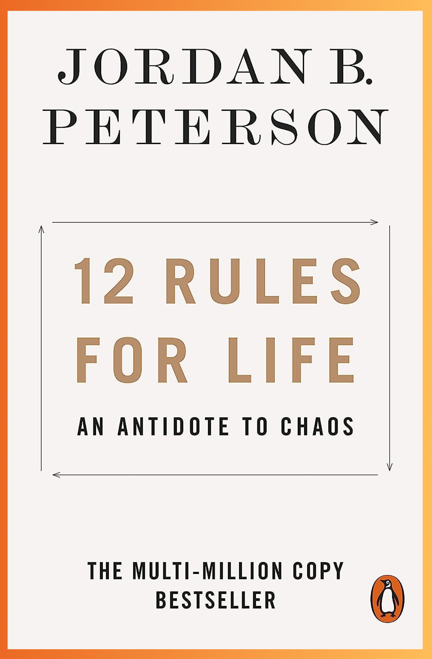 Cover of 12 Rules for Life by Jordan B. Peterson