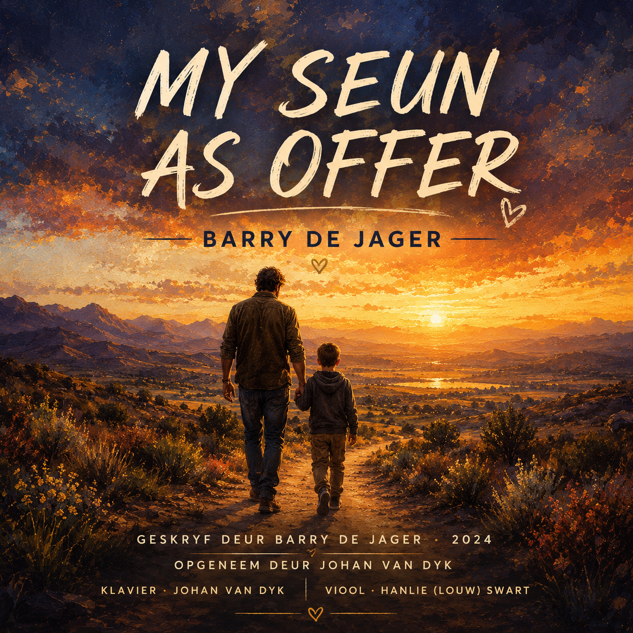 Cover artwork for “My Seun As Offer” by Barry de Jager